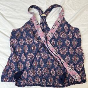 Y2K Hollister Floral Tank Blouse